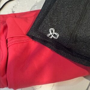 Bundle Pink & Grey leggings